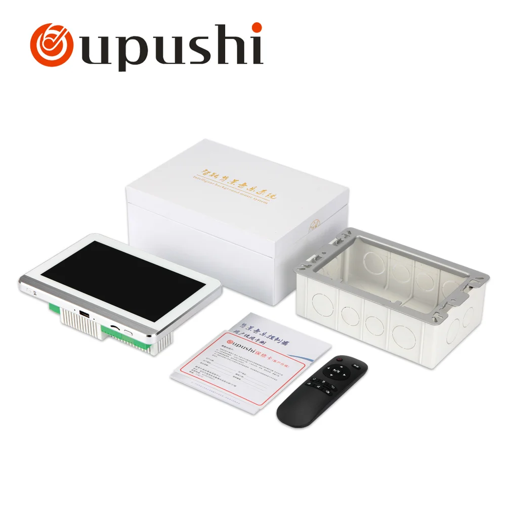 Домашние аудиовизуальные настенные усилители музыкальный плеер с FM/SD/AUX in/USB