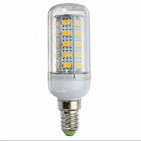 SMD 5730 E14 3 Вт 5 7 12 15 20 25 Светодиодная светодиодный Па кукуруза 220 В 24 светодиода 36
