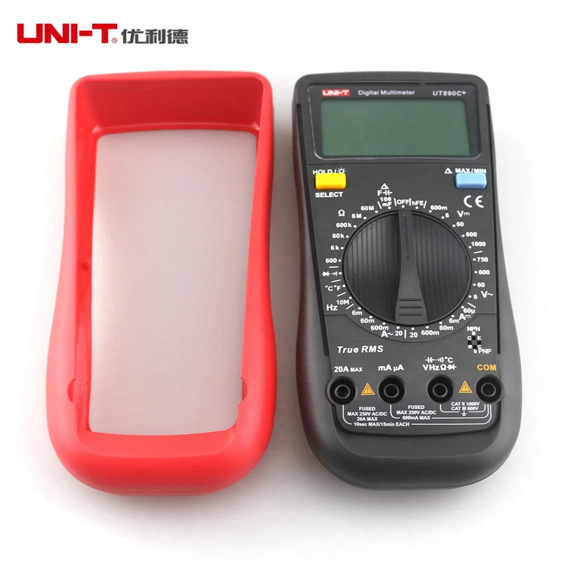Цифровой профессиональный мультиметр UNI-T UT890C + тестер напряжения тока C/F