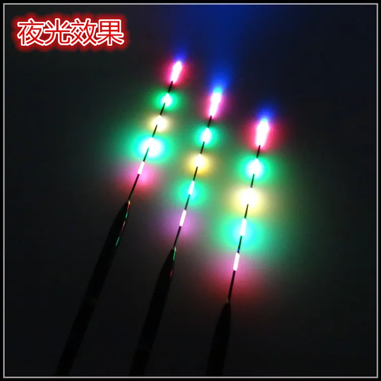 3 шт рыболовный поплавок СИД Электрический свет рыболовные снасти Светящиеся