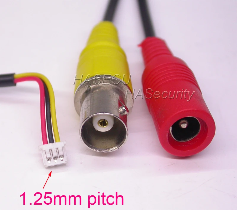 RCA + DC jack 3PIN (шаг 1 25 мм) для камеры видеонаблюдения Модуль платы блока программного