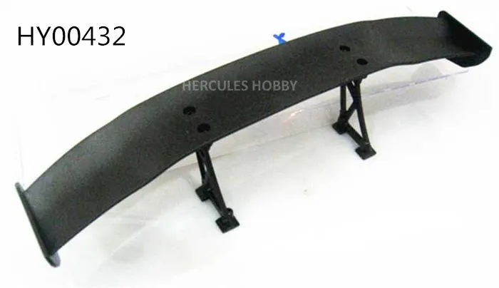 1/10 RC Drift Racing Car Parts пластиковые аксессуары черный спойлер заднее крыло | Игрушки и