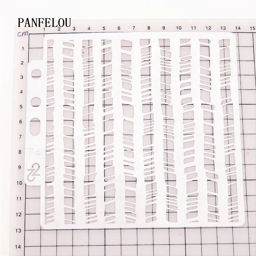 Трафареты для скрапбукинга с паутиной лесной Пластиковая форма распылителем щит