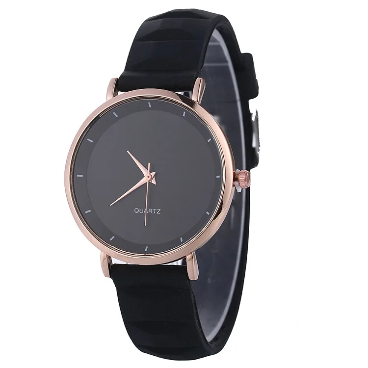 Часы наручные женские кварцевые модные повседневные спортивные с силиконовым