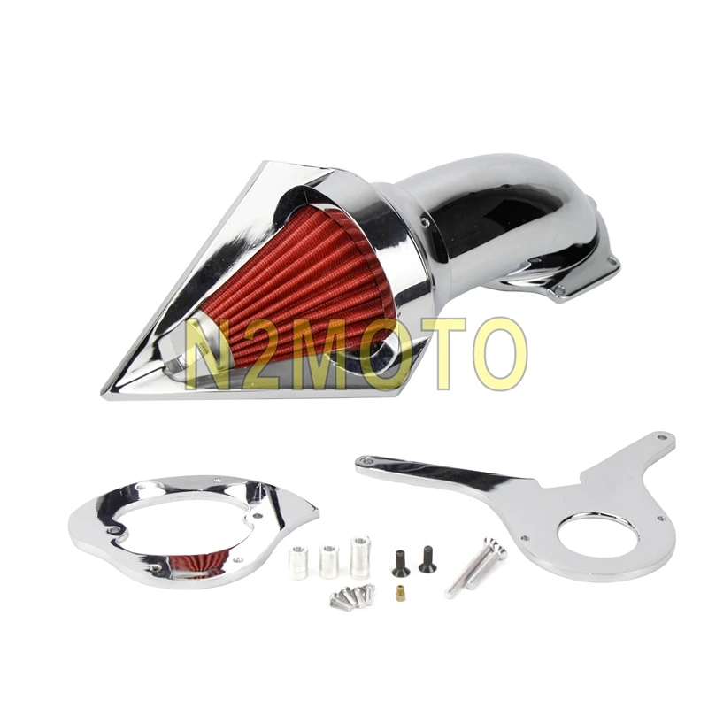 Для Honda Shadow Aero 750 мотоциклетный хромированный алюминиевый конусный воздушный