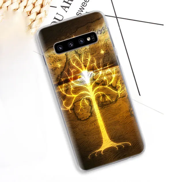 Властелин колец Хоббит телефонные чехлы для samsung Galaxy S10e S10 плюс S8 S9 плюс S6 S7 край A40 A50 A70 M20 чехол Coque - Цвет: 05