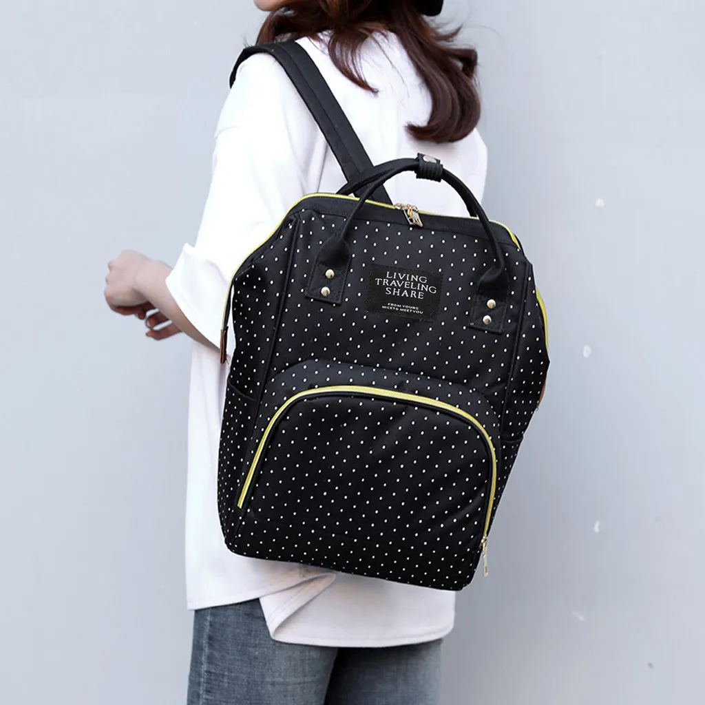 Сумка для детских подгузников с интерфейсом большая сумка смены дорожный рюкзак