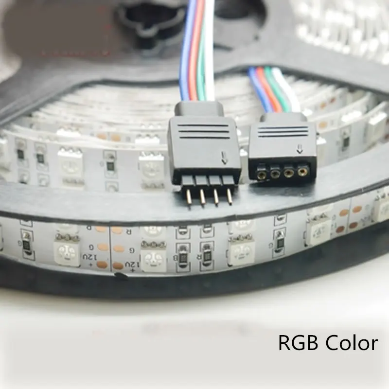 12 В постоянного тока 5050 светодиодов/м белый теплый RGB водонепроницаемый IP67 не 5 м