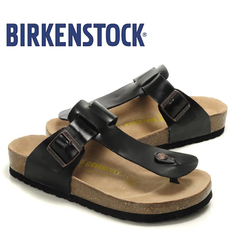 Новое поступление обувь BIRKENSTOCK мужские Вьетнамки вьетнамки Gizeh Birko Flor унисекс