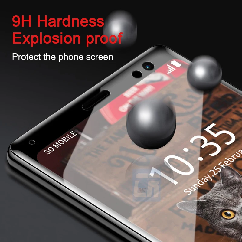3D полное покрытие закаленное стекло для Sony Xperia 5 1 10 II III XZ4 XZ3 XZ2 XZ1 Премиум