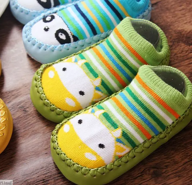 Новинка детская обувь носки Мультяшные подарок для младенцев детские пола в