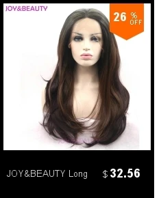 JOY& BEAUTY 24-26 дюймов высокая температура волокна фронтальные полные волосы парики длинные глубокая волна Платина блонд Бург синтетический парик фронта шнурка