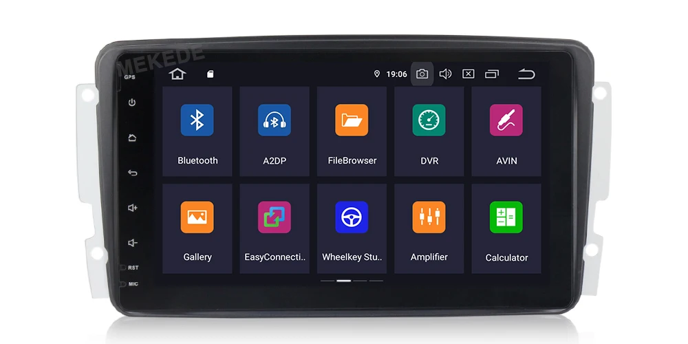 Полное касание! ANDROID 9,0 dvd-плеер для автомобиля/Mercedes Benz W209 W203 W168 ML W163 W463 Viano W639 Vito Wifi gps BT Радио DVR Canbus