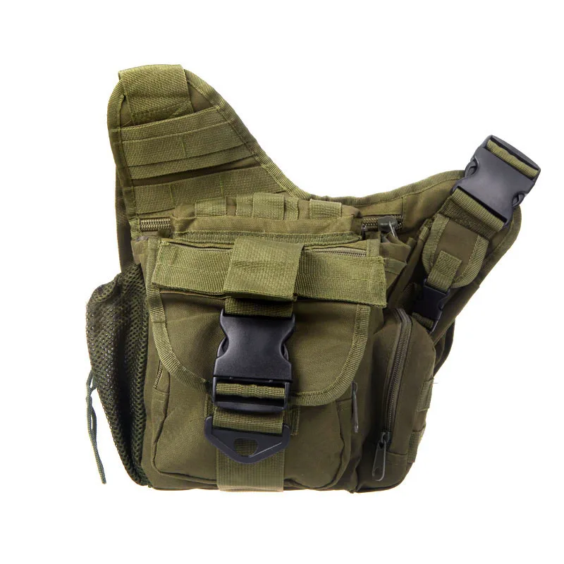 Molle военный тактический наплечный ремень сумка для альпинизма Водонепроницаемая