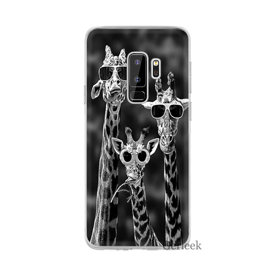 Чехол Desxz giraffes для Samsung galaxy J1 J2 J3 J5 J7 J6 Prime защитный чехол|Чехлы-накладки| |