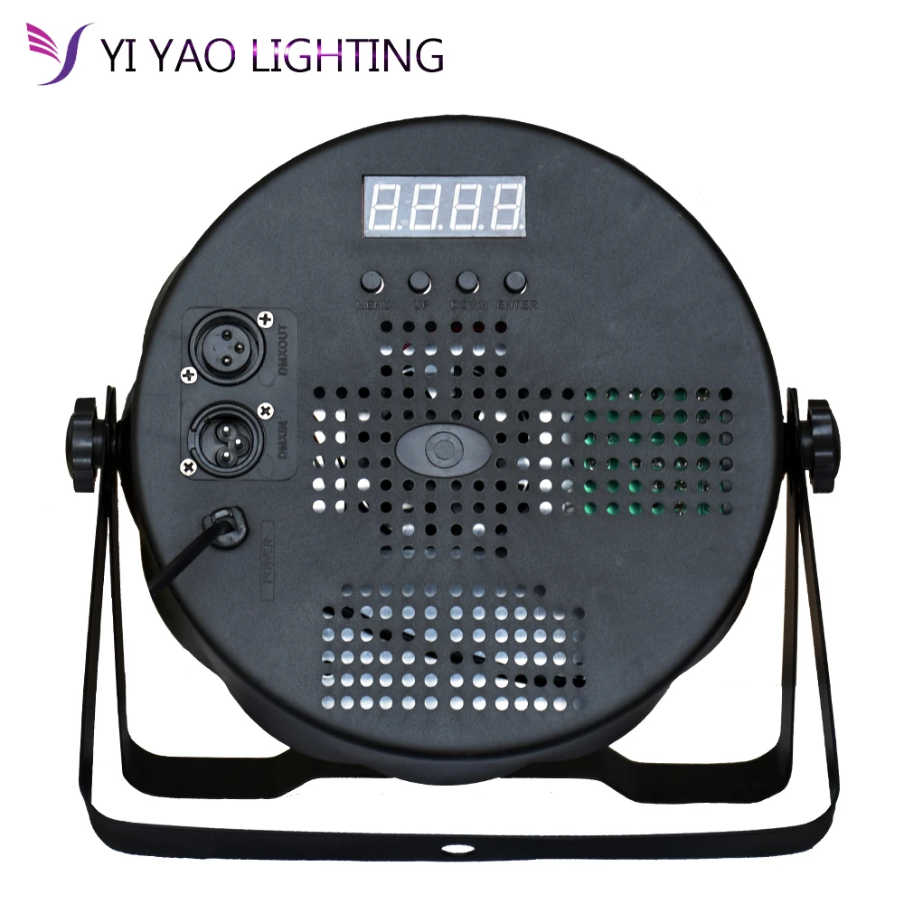 Светодиодный 54X3 Вт RGB 3в1 светодиодный Номинальный DJ Luz Del Disco контроллер DMX Envio Libre