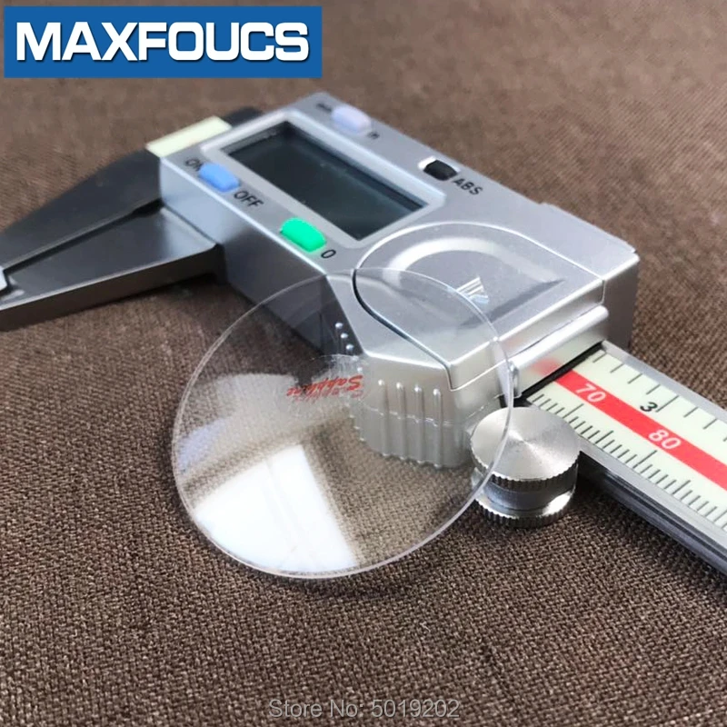 Watch glass Anti-scratch sapphire Double dome Thick 1.5/1.4/1.7mm diameter  30 mm to  39.5 mm Crystal Transparent  1 piece