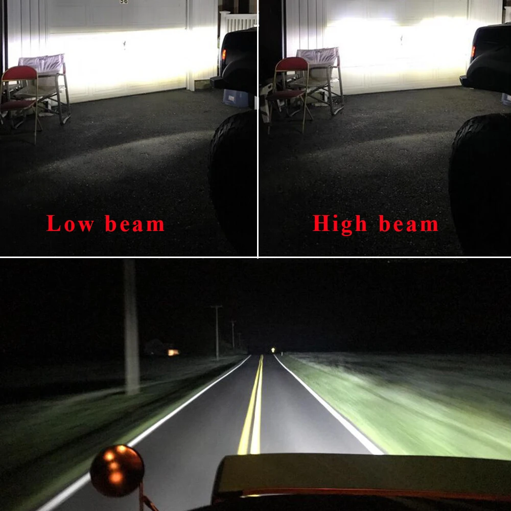 

1pcs 5X7 inch 85W h4 LED HEADLIGHT 7x6 inch headlamp DRL for Jeep Wrangler YJ Cherokee XJ truck FLD 50 60 70 80 Firebird Celica