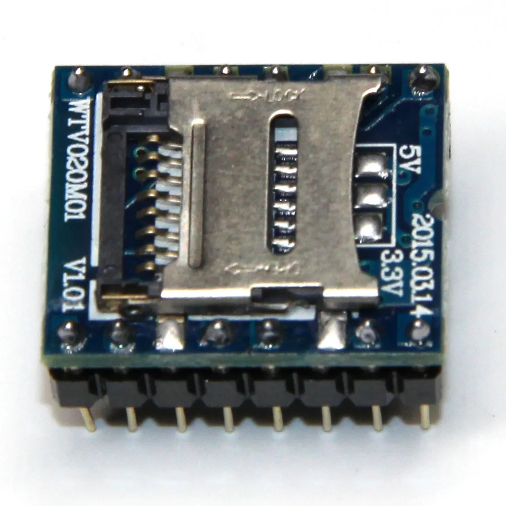 WTV020 SD WTV020SD 20SS мини карты MP3 звуковой модуль голосовой для ПИК Arduino 2560 UNO R3