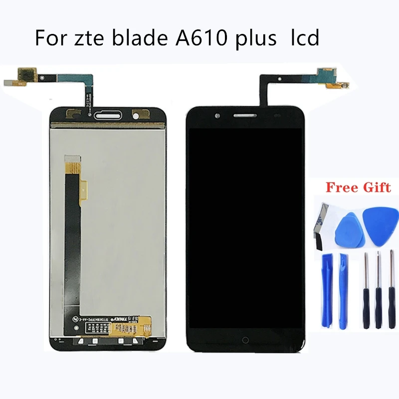5 высокого качества для zte blade A610 плюс ЖК дисплей кодирующий преобразователь