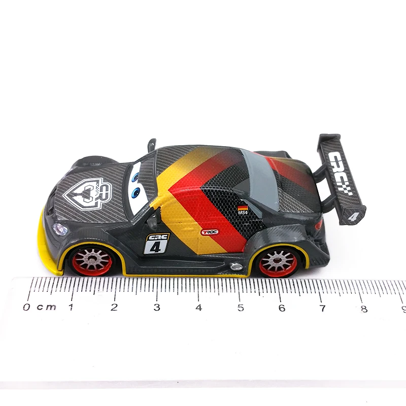 Disney Pixar Cars 2 TSR Max Schnell металлическая литая под давлением игрушечная машина 1:55