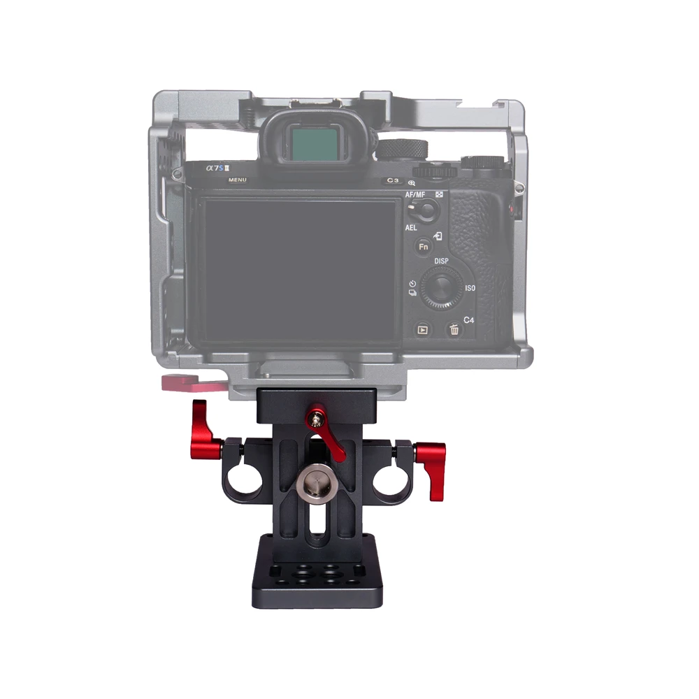 Опорная система направляющей WARAXE 15 мм (стандарт Arca Swiss) для Sony A7 A6500 камеры Panasonic GH5