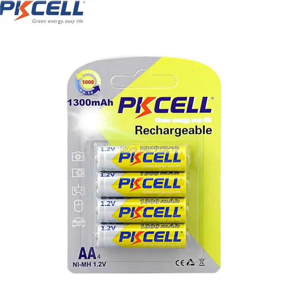 9Pack/36Pieces 2A Batteries Ni-MH AA 1.2V Rechargeable Battery Capacity 1300mAh | Электроника
