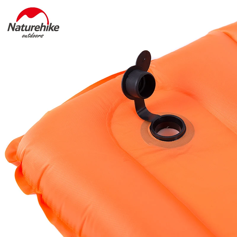 Сверхлегкий надувной матрас NatureHike портативный из ТПУ ручное давление для отдыха