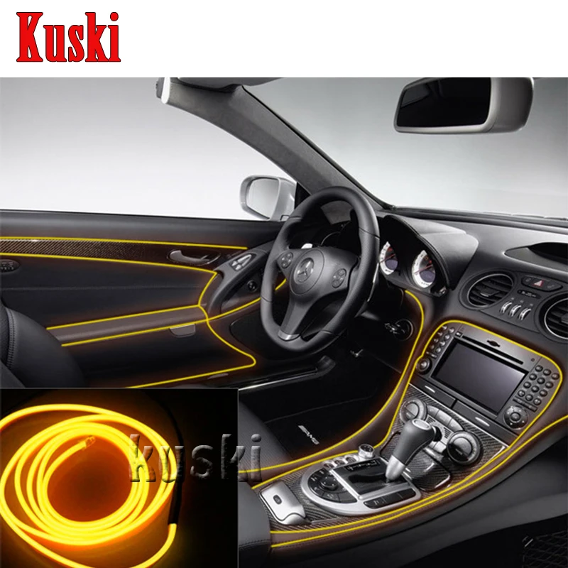 Подсветка для салона автомобиля Стайлинг Audi A3 A4 B6 B8 B7 B5 A6 C5 C6 Q5 A5 Q7 TT A1 S3 S4 S5 S6 S8