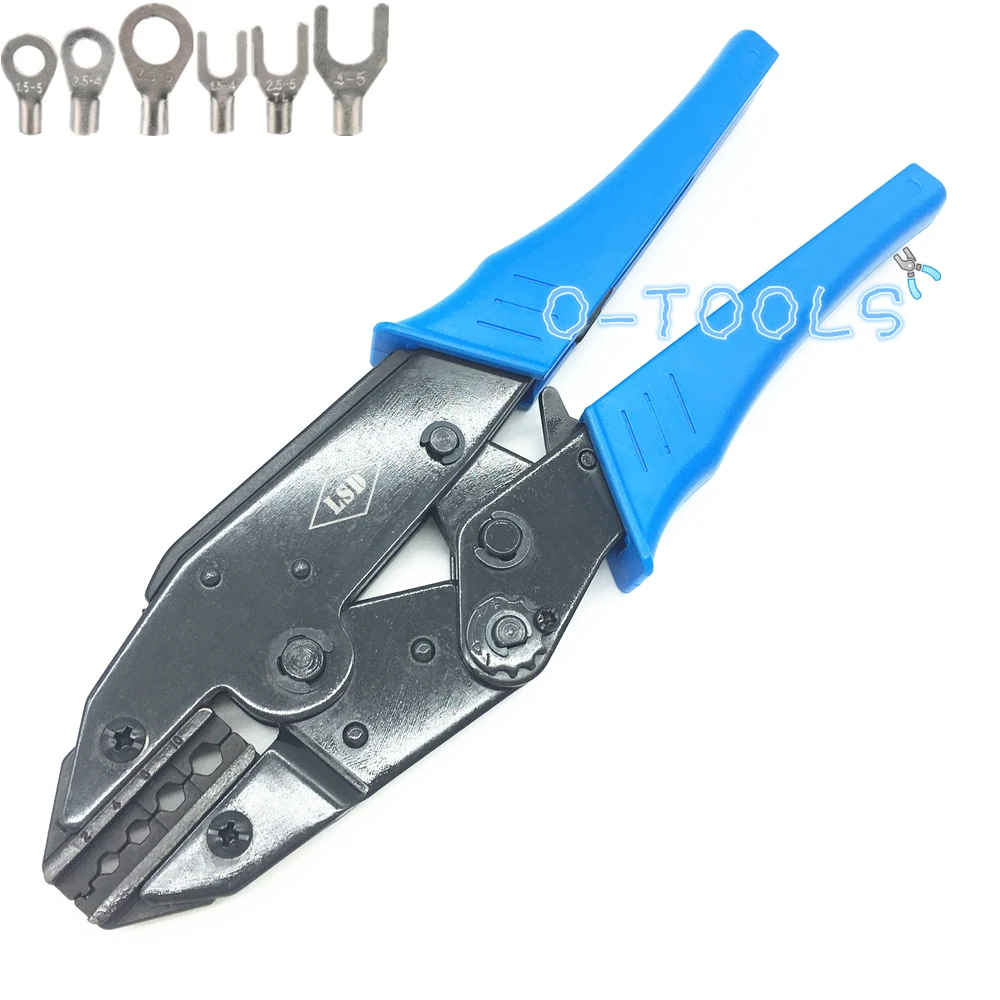 

Multifunctional hand crimping tool pliers for non-insulated terminals cable link 2,4,6,10mm2 hexagon type LS-210TX