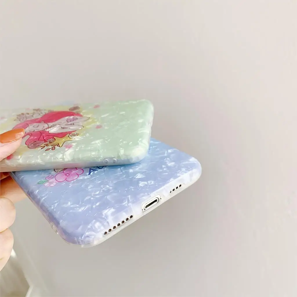 Чехол для iPhone 7 Русалка Алиса мультфильм чехол X XR XS Max 6 6S 8 плюс 10 крышка Роскошные