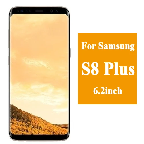 For samsung S8 Plus 3D Защитное стекло для samsung galaxy s9 plus glas s8 9 s s9plus S 8 9 протектор экрана s8plus 8s лист Бронированная пленка закаленное - Цвет: For samsung S8 Plus
