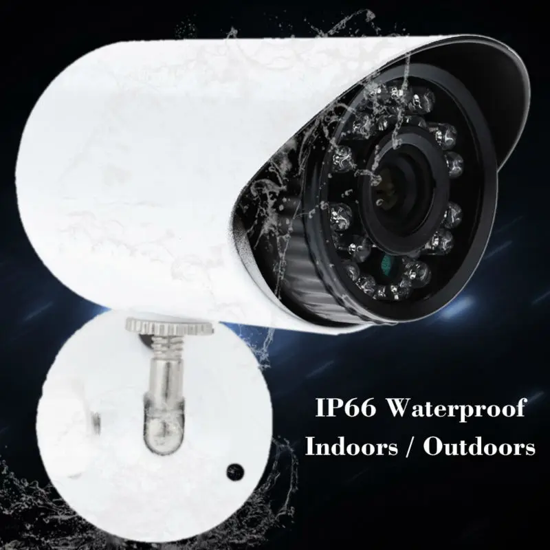 Домашняя система видеонаблюдения JORANK HD 720 МП 1200TVL 4-канальный комплект AHD CCTV DVR 960 P H