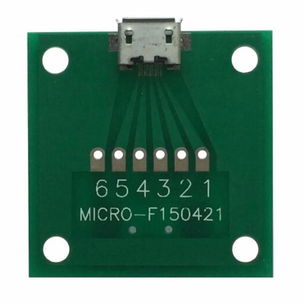 Микро USB с печатной платой гнездовой разъем тестовая плата для Эндрюса