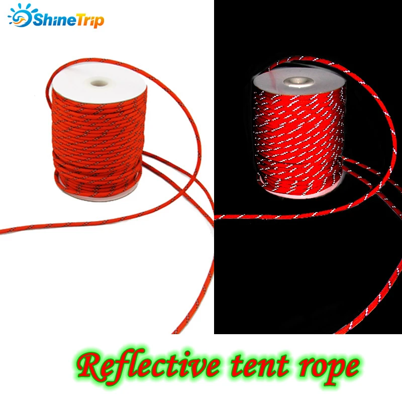 

5 мм Диаметр Светоотражающая веревка ветрозащитная веревка для палатки для кемпинга наборы палаток для кемпинга светоотражающие веревки д...