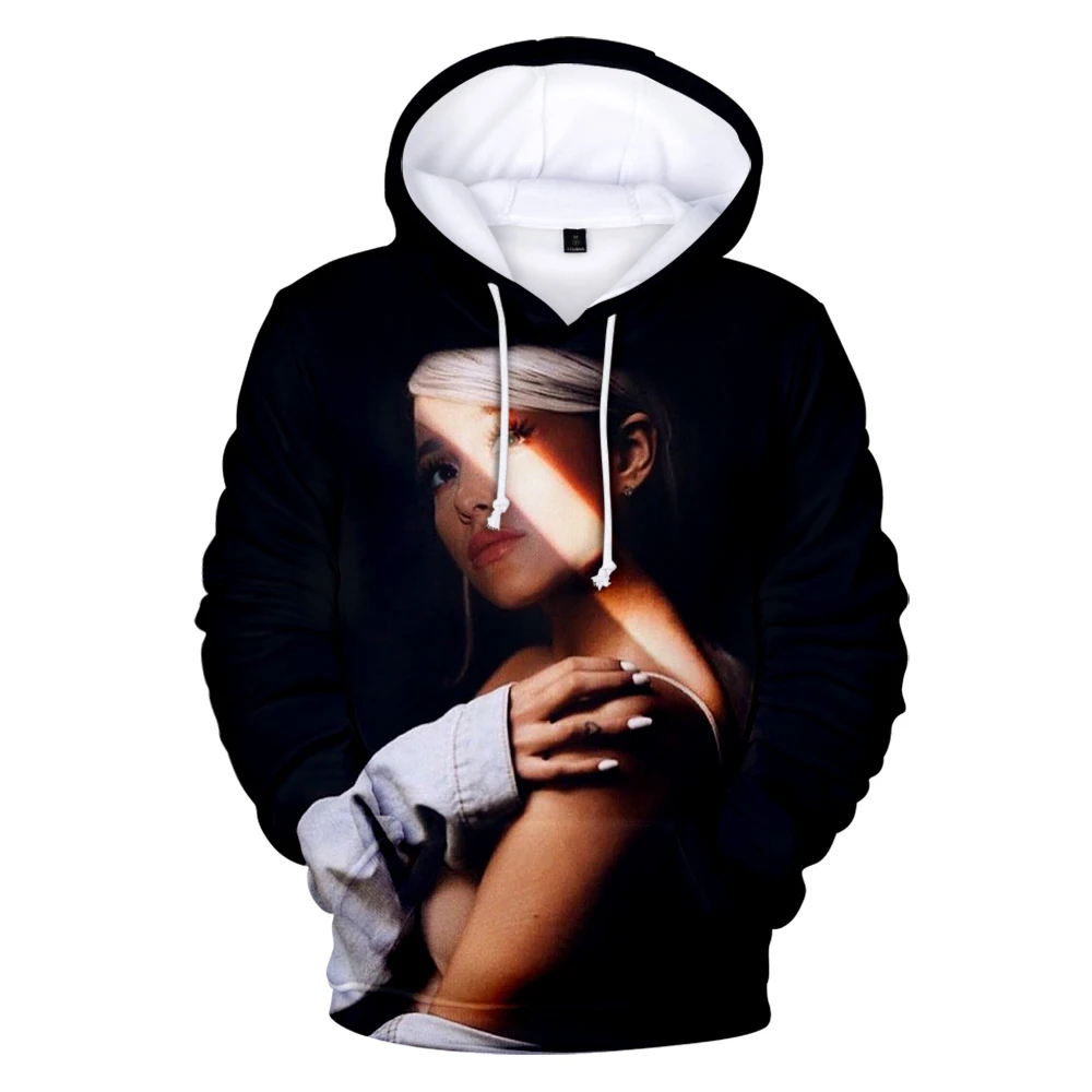 Popular Ariana Grande 3D Hoodies Sweatshirts Men/Women High Quality Pullovers Streetwear Confortable Fashion Hoody | Мужская одежда