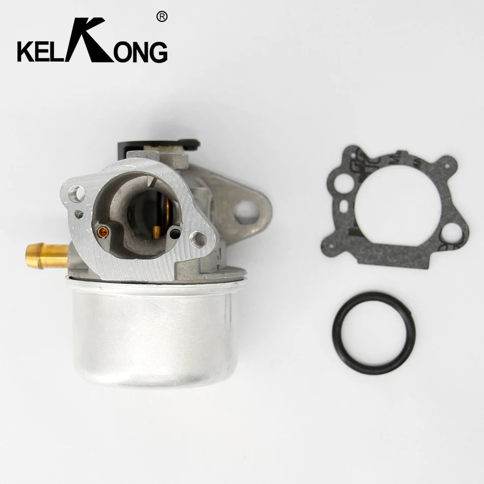 Kelkongcarburetor ДЛЯ Briggs& Stratton 799868 498254 497347 497314 498170 Carb Замена с прокладкой