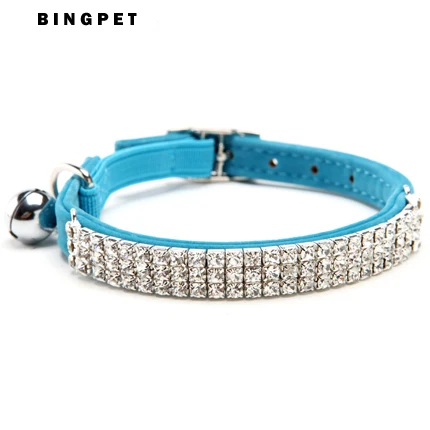 Горячая Распродажа Необычные милые стразы ожерелье для маленьких собак кошек