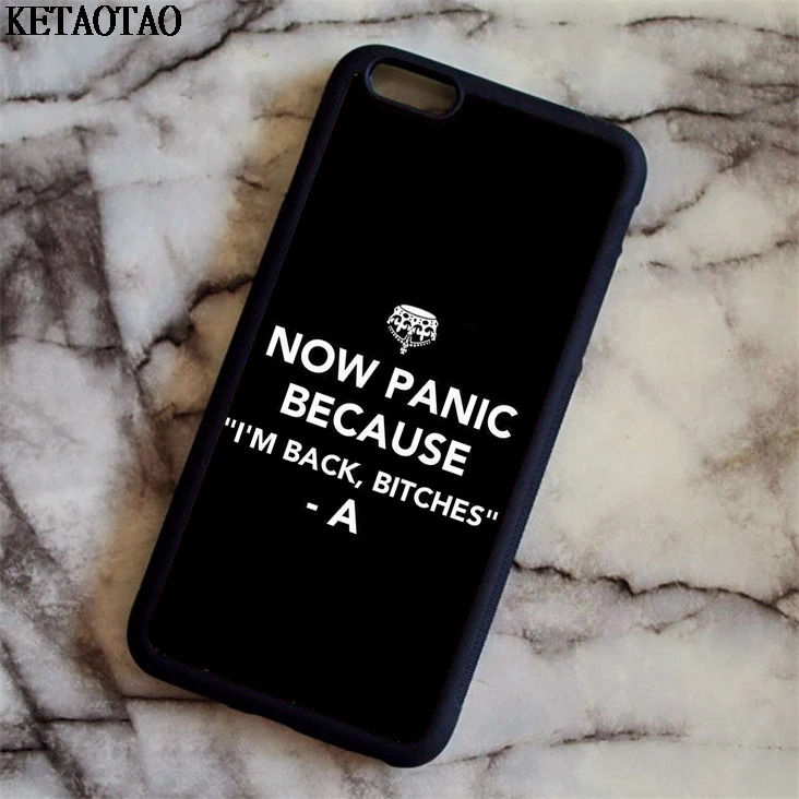 KETAOTAO милые маленькие Обманщицы суки чехол для телефона s iPhone 4S 5C 5S 6 S 7 8 X samsung
