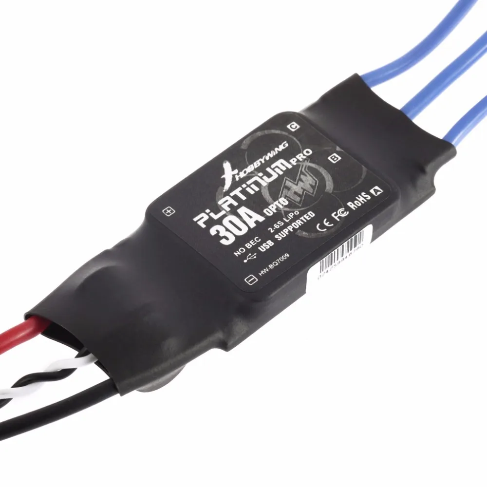 CUAV Hobbywing Platinum-30A-Pro OPTO ESC контроллер скорости для RC FPV квадрокоптеров самолетов