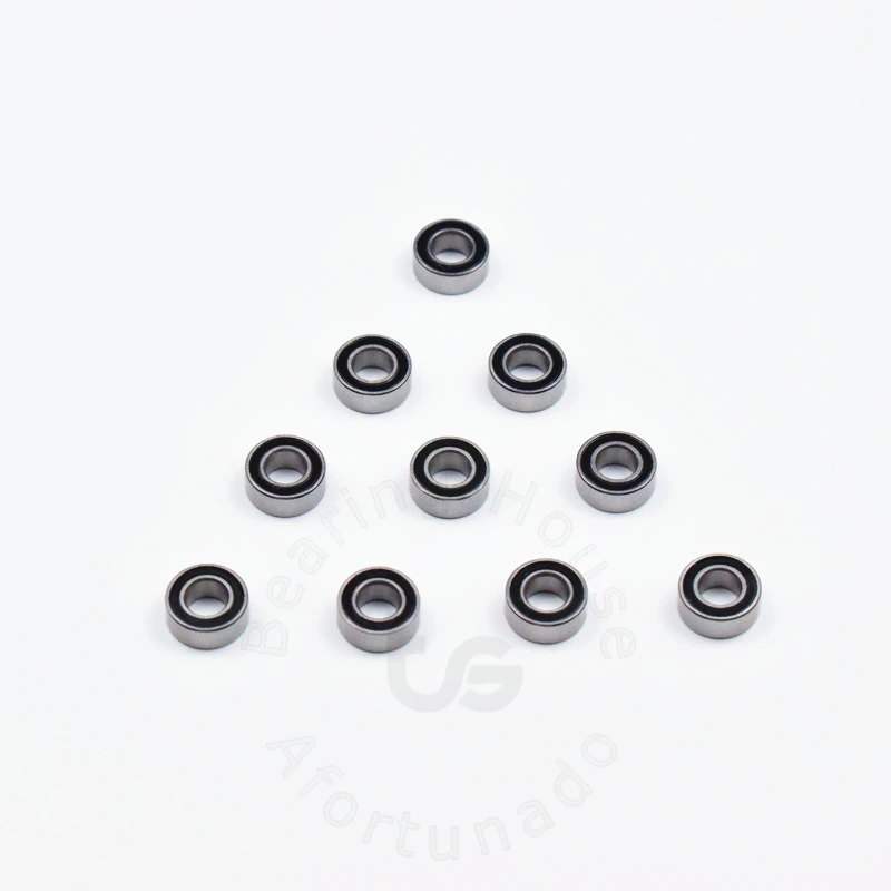 MR105RS 5*10*4(мм) 10 шт. подшипник 10 шт. Резиновый Герметичный Миниатюрный Мини-подшипник MR MR105RS хромированный стальной подшипник