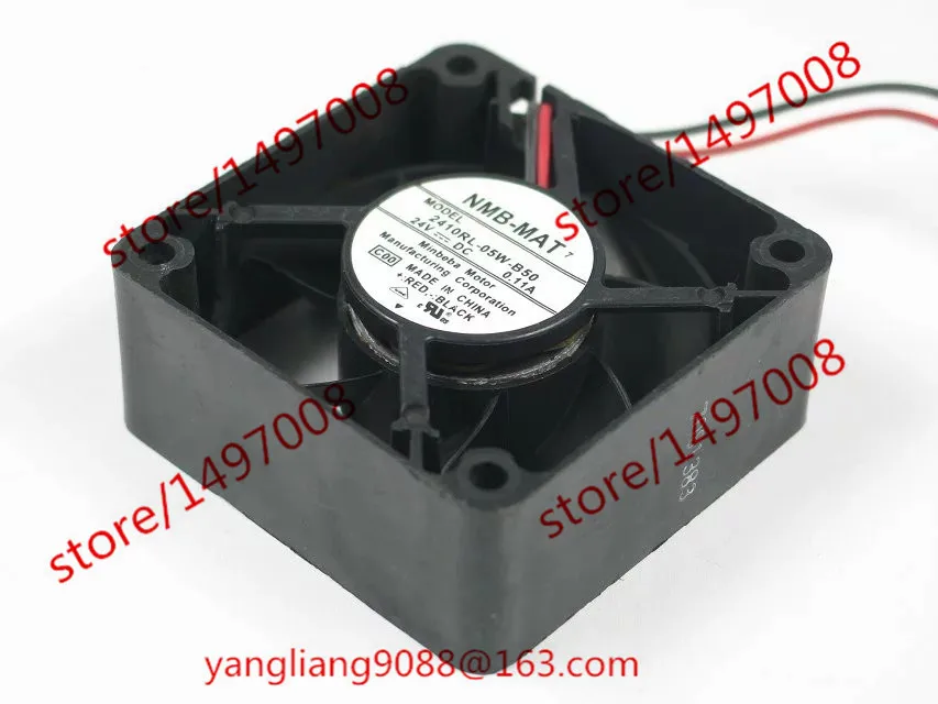 NMB-MAT 2410RL-05W-B50 C00 DC 24V 0.11A 60x60x25 мм вентилятор охлаждения сервера