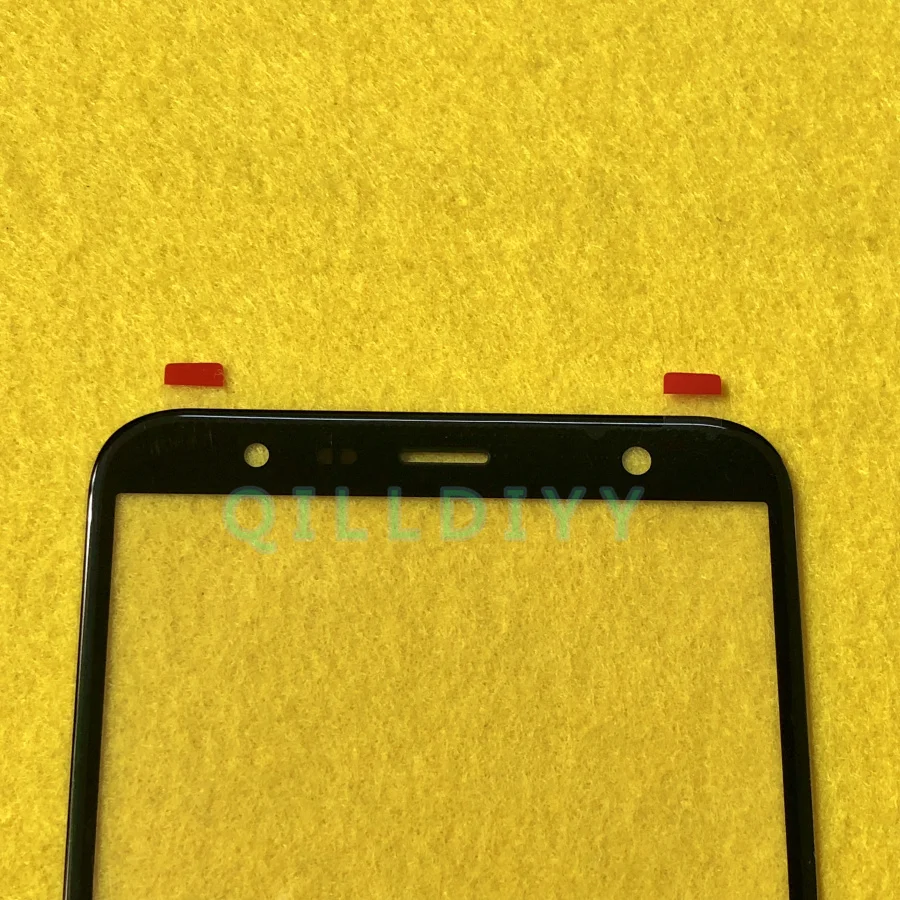 Внешний ЖК-дисплей спереди Экран Стекло крышка объектива Замена для samsung Galaxy J6 плюс J6+ J610 J610F Сенсорный экран