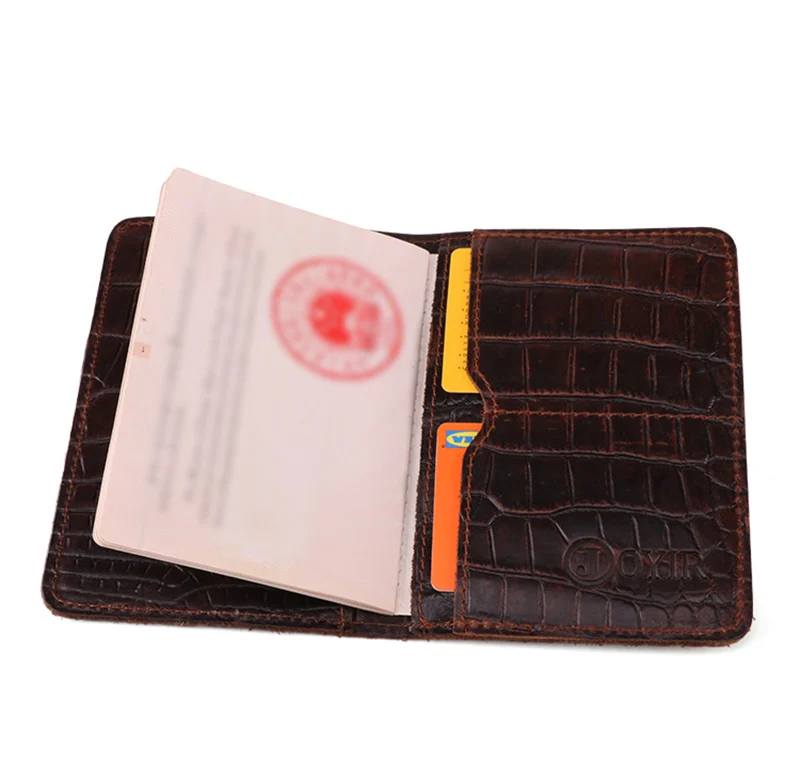 Artmi унисекс кошелек из натуральной кожи для паспорта RFID держатель карт винтажный