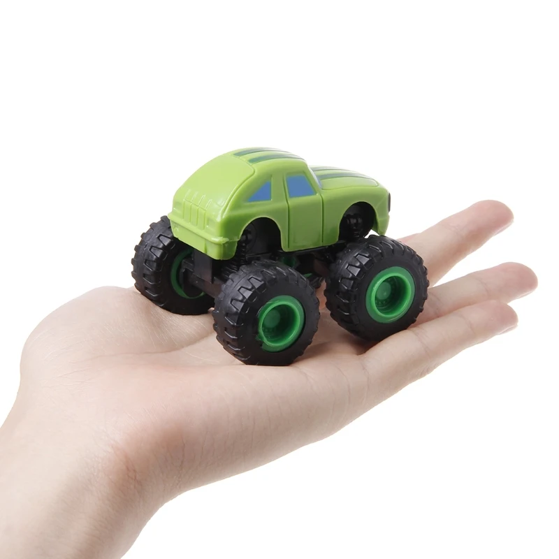 

6Pcs Blaze Vehicles Racer Cars Trucks Gifts For Kids Diecast Toys Toys Machines With big wheels