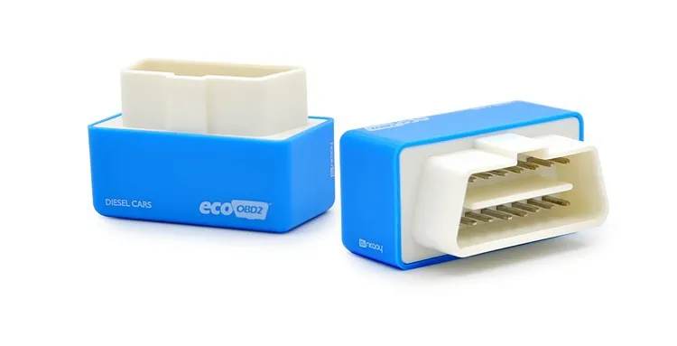Акция 2017 синий чип EcoOBD2 для дизельных автомобилей чип-тюнинг с большей мощностью