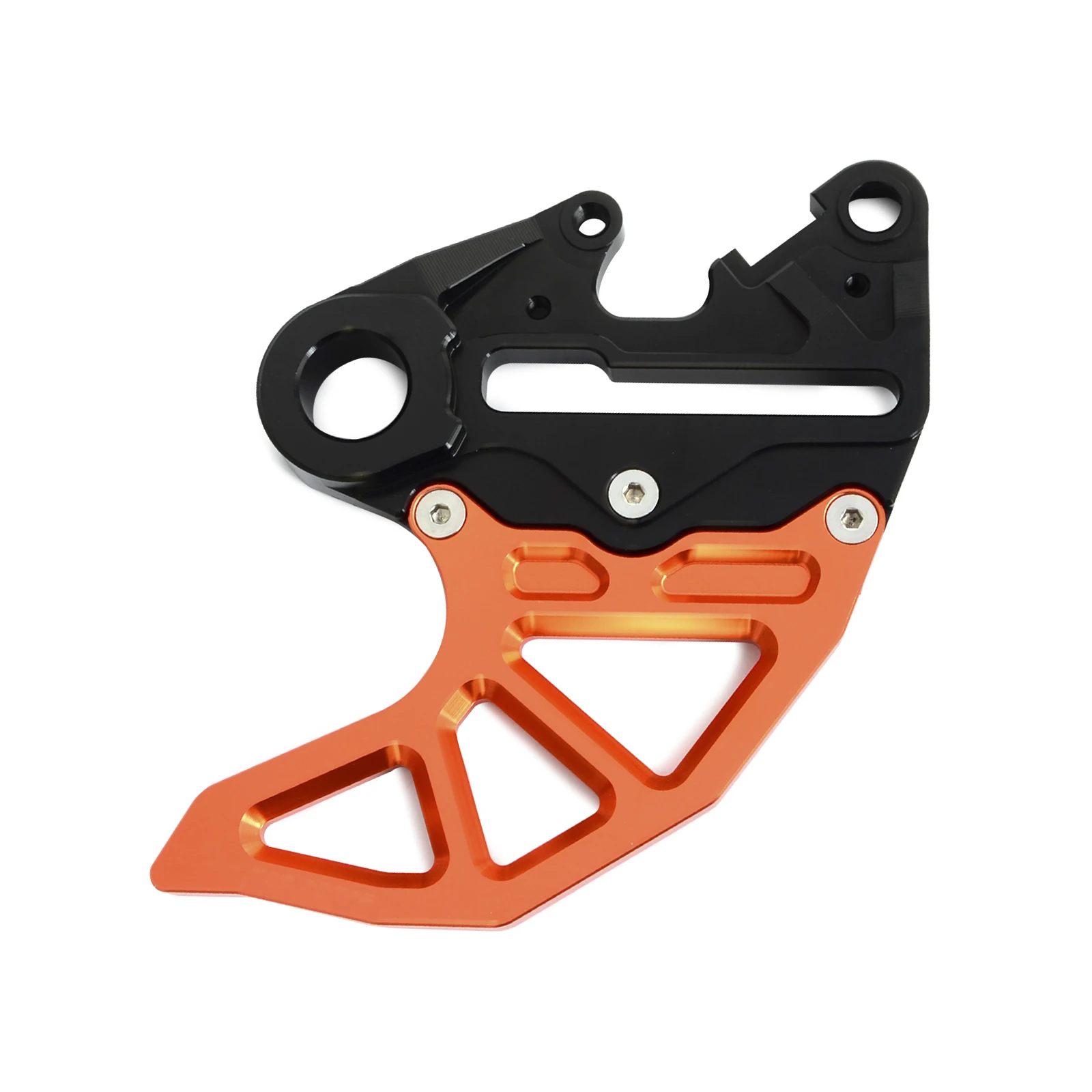 Orange Black 20/25 мм мост задний тормозного диска гвардии тормозной диск для KTM Насадка На Руль EXC SXF EXCF SX XC XCF XCFW XCW 125 150 200 250 300 350 450 500 530 2004 - Цвет: Orange Black