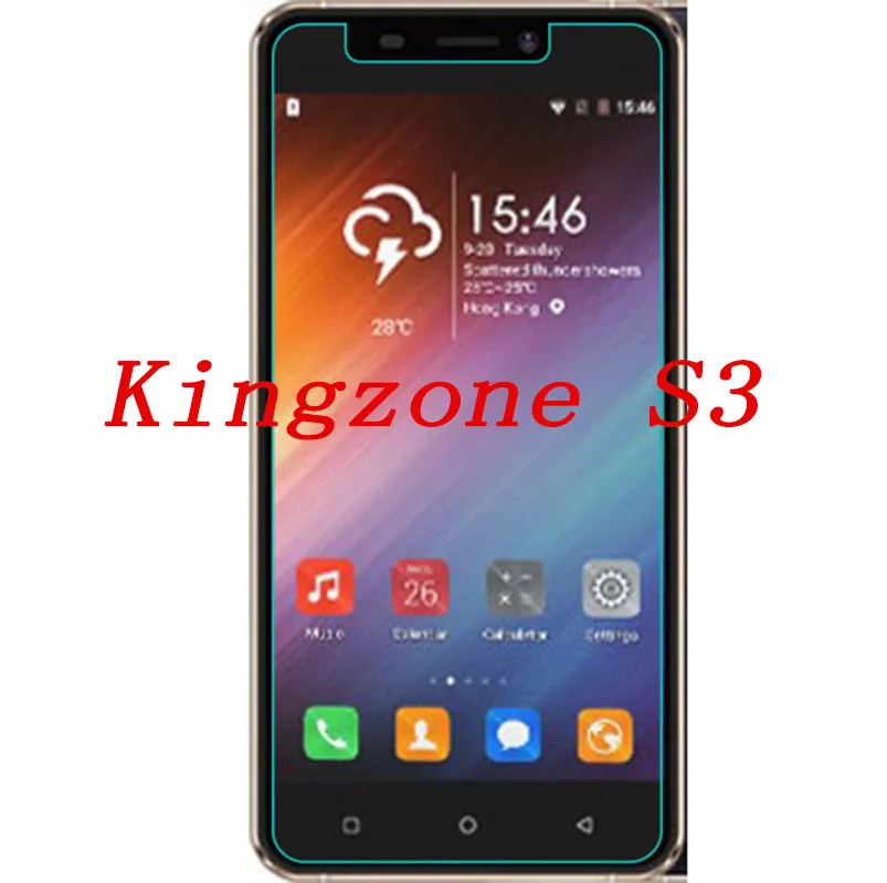 2 шт. защитная пленка для экрана телефона Kingzone S3|Защитные стёкла и плёнки