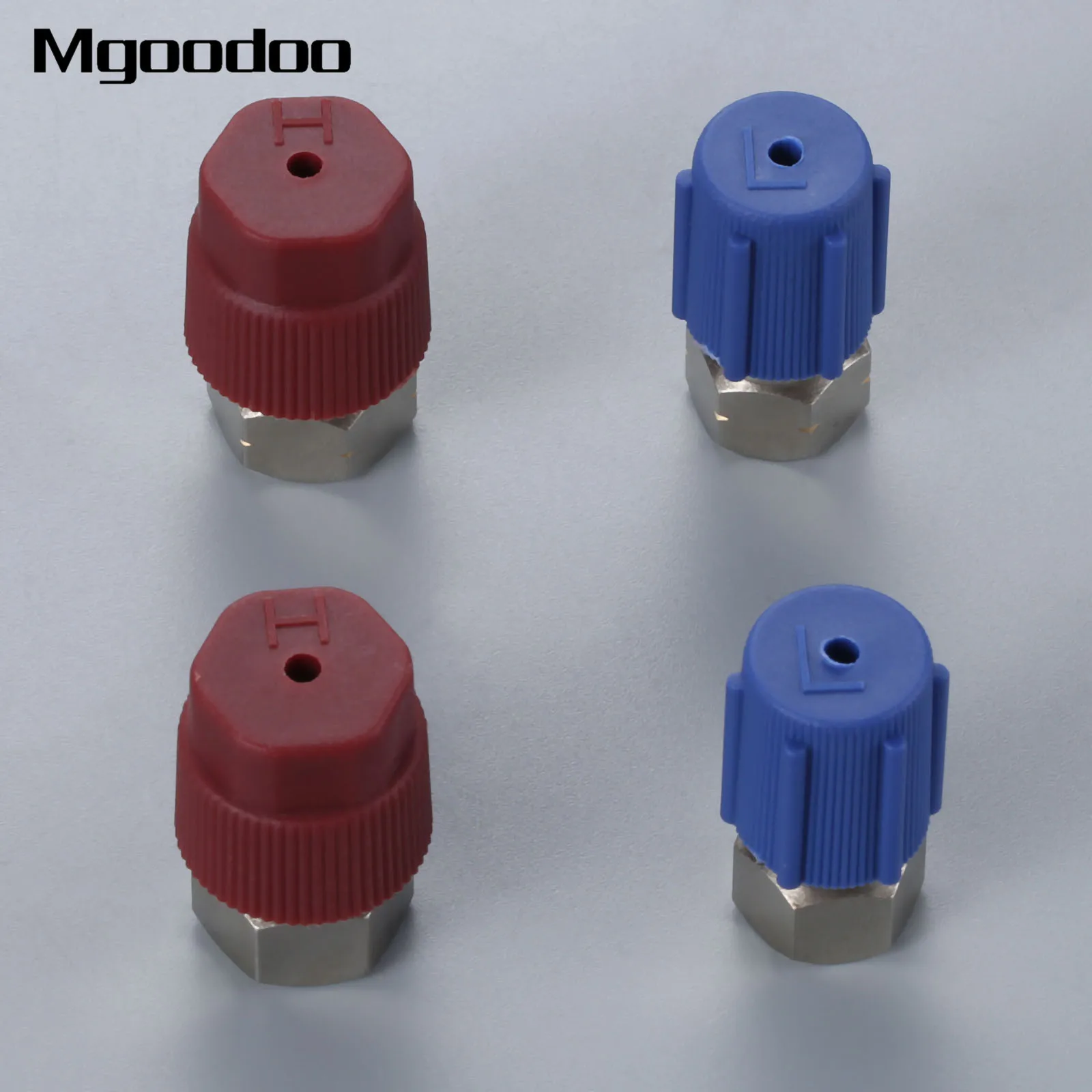 AC 3/" 7/16" R12 R22 в R134a модифицированные детали комплект конверсионный клапан-адаптер фитинг с колпачками клапаны ядро кондиционера части