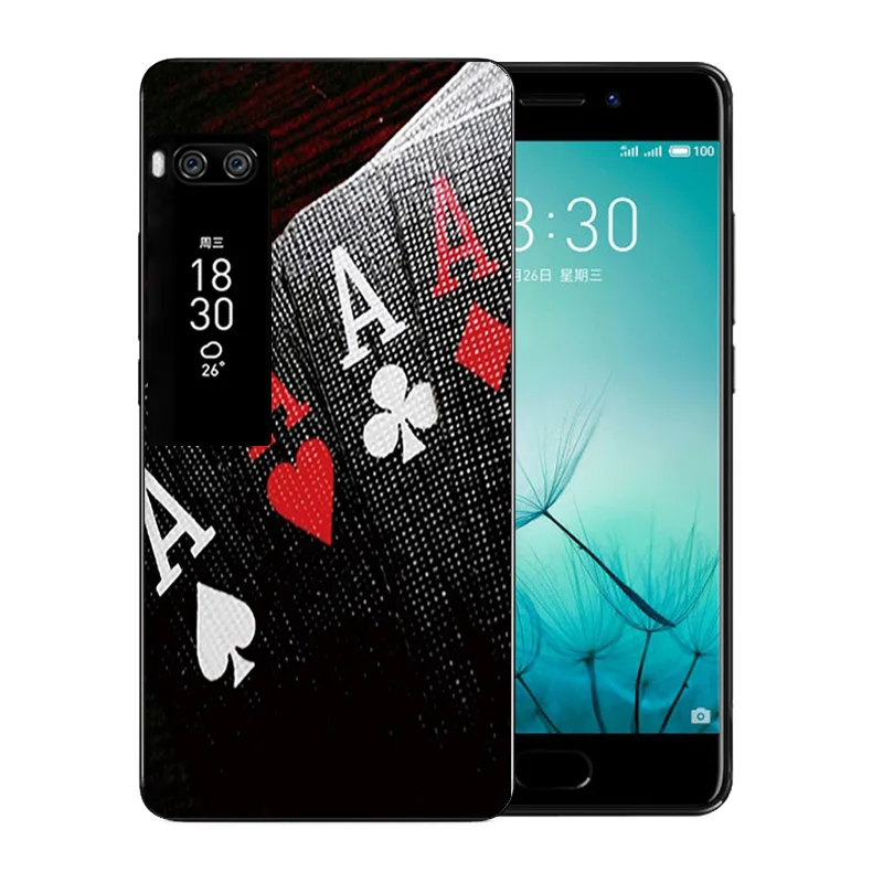 For Meizu pro 7 Case Marb Pattern Soft TPU Cases Luxury Silicone Back Cover Coque Fundas |